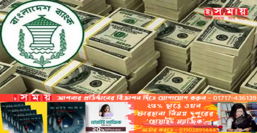 পাঁচ মাসে রিজার্ভ কমেছে ৬ বিলিয়ন ডলার